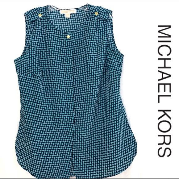 MICHAEL Michael Kors Tops - 5 for $25 Michael Kors teal geometric top